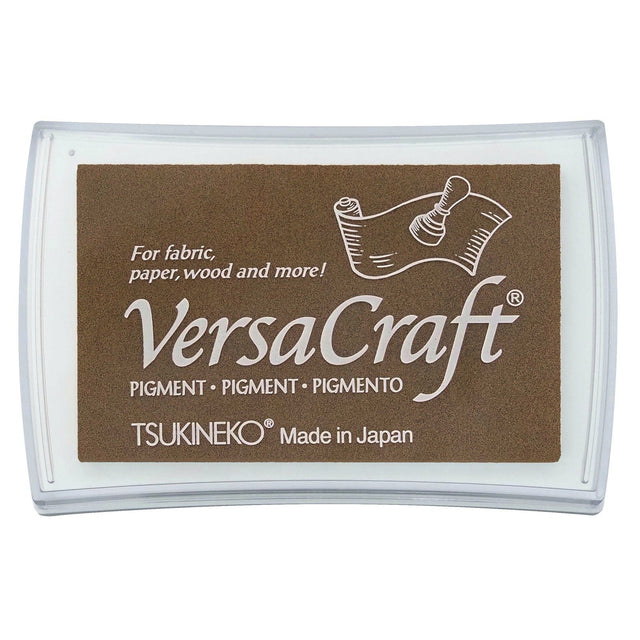 Tsukineko • Blok do pieczątek versacraft, duży cafe au lait