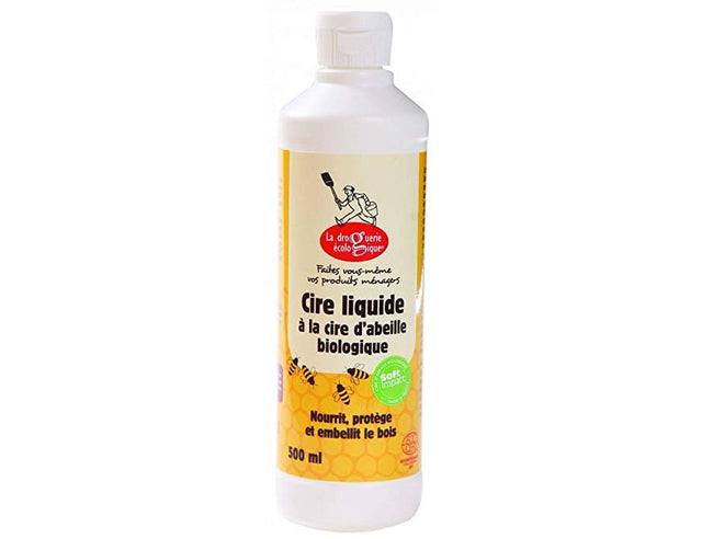 La droguerie écologique płynny wosk pszczeli do mebli - 500ml