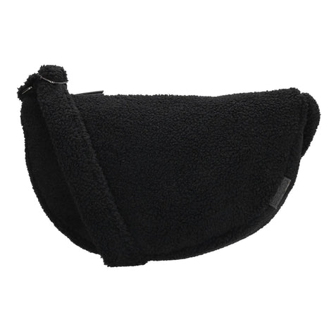 Puszysta torba na ramię Beagle z misiem księżycowym 34x21x8cm lugo czarna