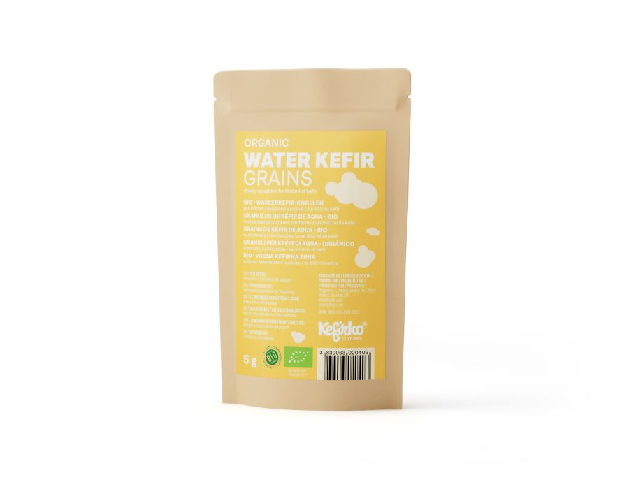 Kefirko starterowe ziarna kefiru wodnego - 5gr.
