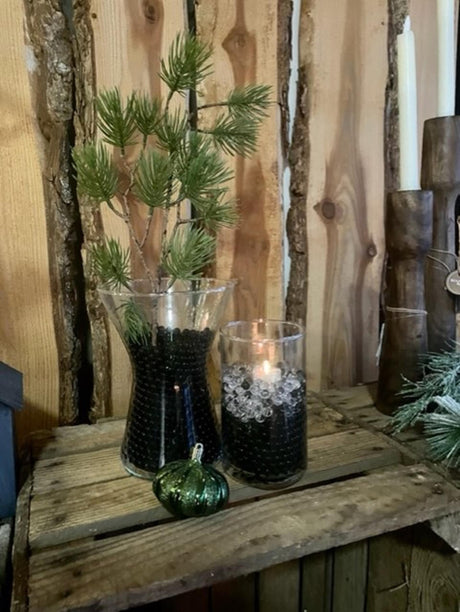 HBx Natural Living Deco koraliki wodne, zielona torebka 15gr