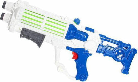 Duży pistolet na wodę Jonotoys dostępny w kolorze białym lub zielonym