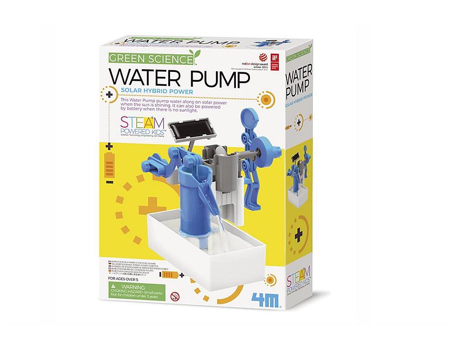 4m kidzlabs green science - pompa wodna zasilana energią słoneczną