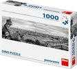 Puzzle Dinotoys Dino - panorama Paryża Notre Dame - 1000 elementów