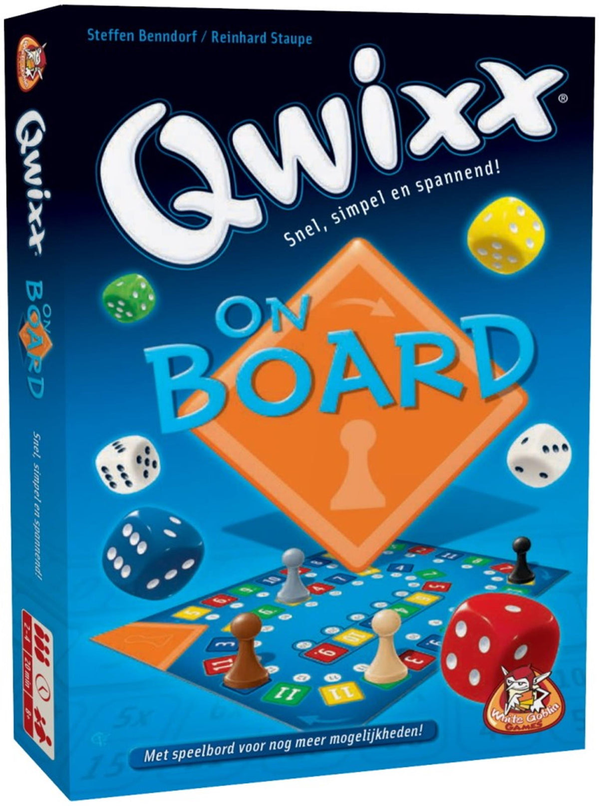 Gry White Goblin qwixx na pokładzie