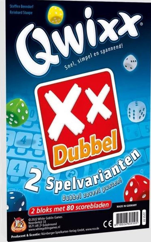 Gry Białego Goblina qwixx gra w podwójne kości