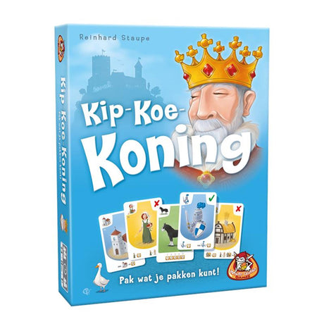 Gry z białymi goblinami, gra karciana z kurczakiem, krową i królem