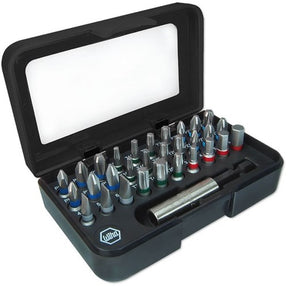 Zestaw bitów Wiha standard 25mm (¼″) sl ph pz torx® sześciokątny w pudełku z zaczepem na pasek - 31 szt. - 41130