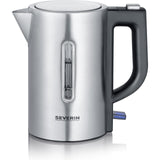 Mini czajnik podróżny Severin wk3647 0,5 l 1100 W, stal nierdzewna, czarny
