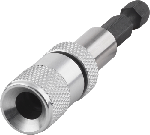 Uchwyt na bity Wolfcraft | z regulacją głębokości śruby | l=72mm | 1 sztuka - 2425000