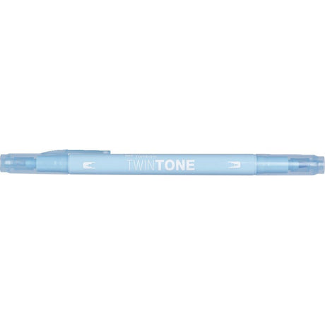Tombow • Twintone pędzelek z podwójną końcówką, błękitny