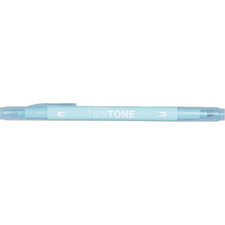 Tombow • Twintone pędzelek do pędzla z podwójną końcówką, aqua