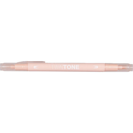 Tombow • Twintone pędzelek z podwójną końcówką, koralowo-różowy