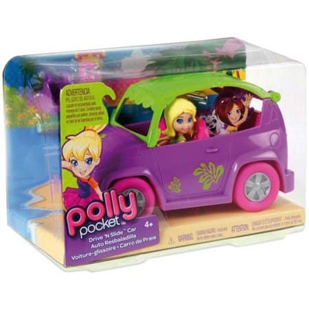 Samochodzik do nurkowania i zjeżdżalni Mattel Polly Pocket z figurką