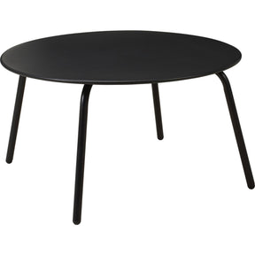 Home styling tafel zwart ã¸70xh40cm rond