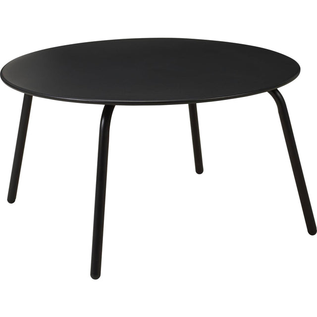 Home styling tafel zwart ã¸70xh40cm rond
