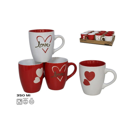 Kubek Love 350ml 4 różne rodzaje Kubek Love 350ml 4 różne kolory