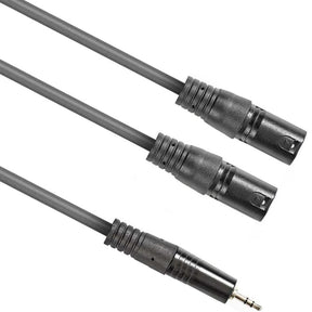 Nedis XLR - kabel jack - zbalansowany