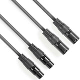 Kabel Nedis XLR - stereo - zbalansowany
