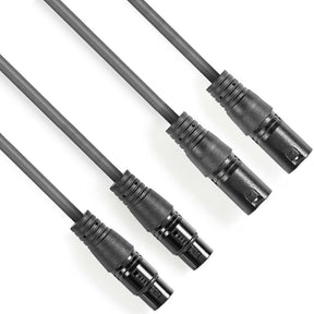 Kabel Nedis XLR - stereo - zbalansowany