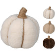 Home styling pompoen teddy ø19cm 3ass pompoen teddy ø19cm 3 assorti