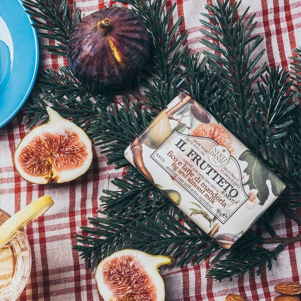 Nesti dante il frutteto figowe mydło migdałowe 250gr.