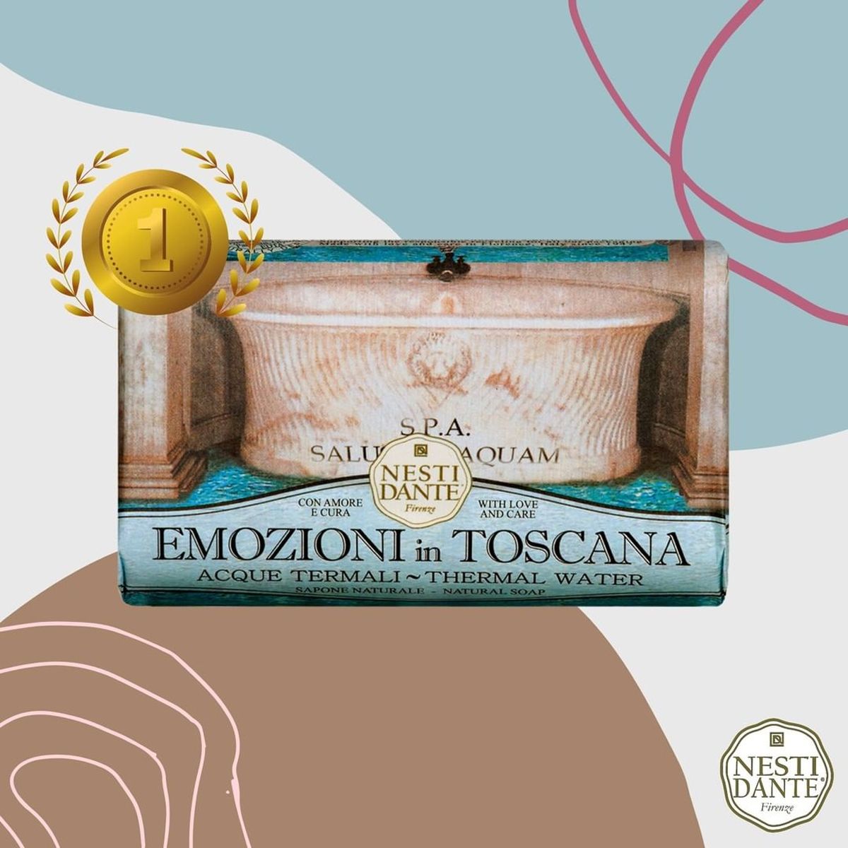 Mydło termalne Nesti Dante Emozioni 250gr.