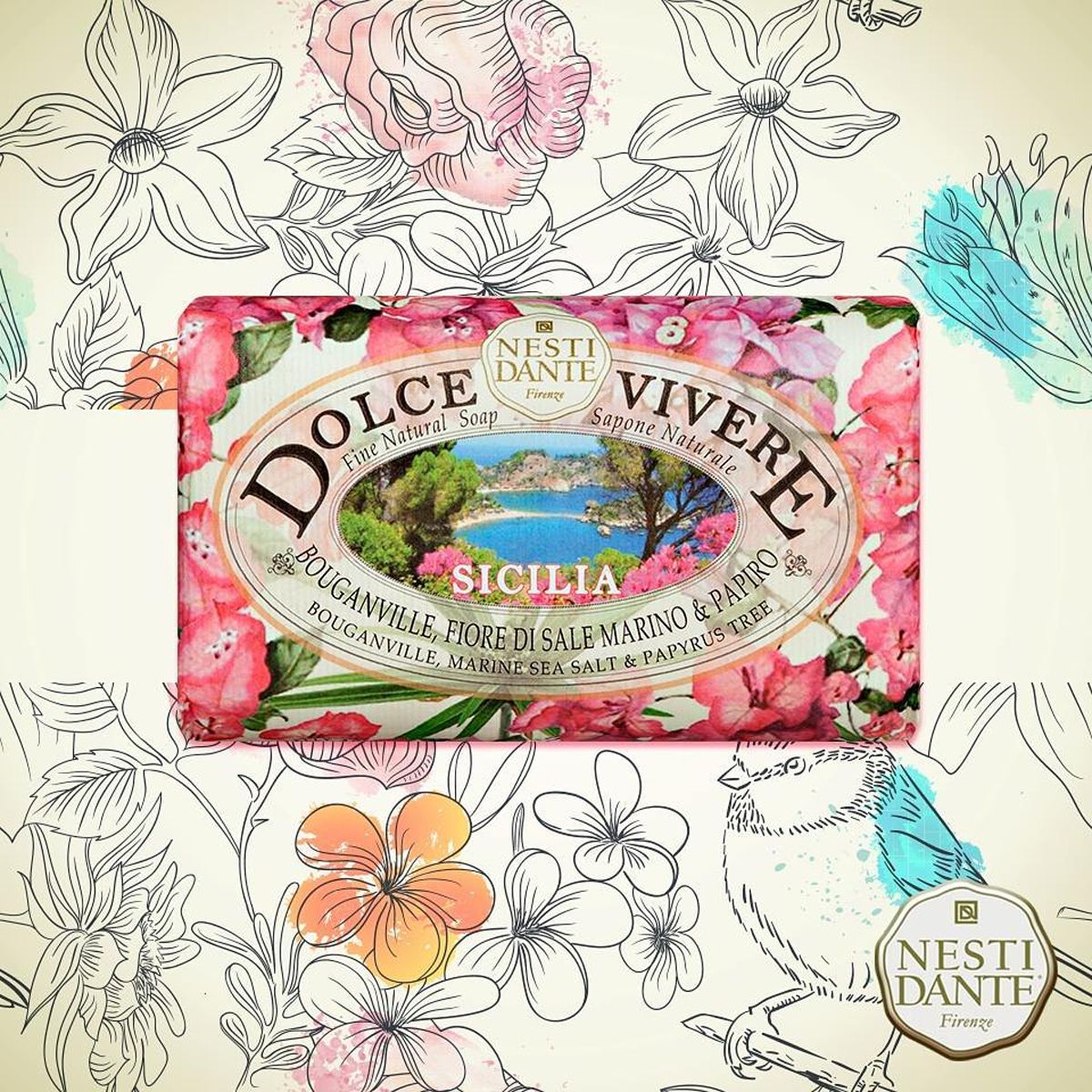 Mydło Nesti Dante Dolce Vivere Sicilia 250gr.