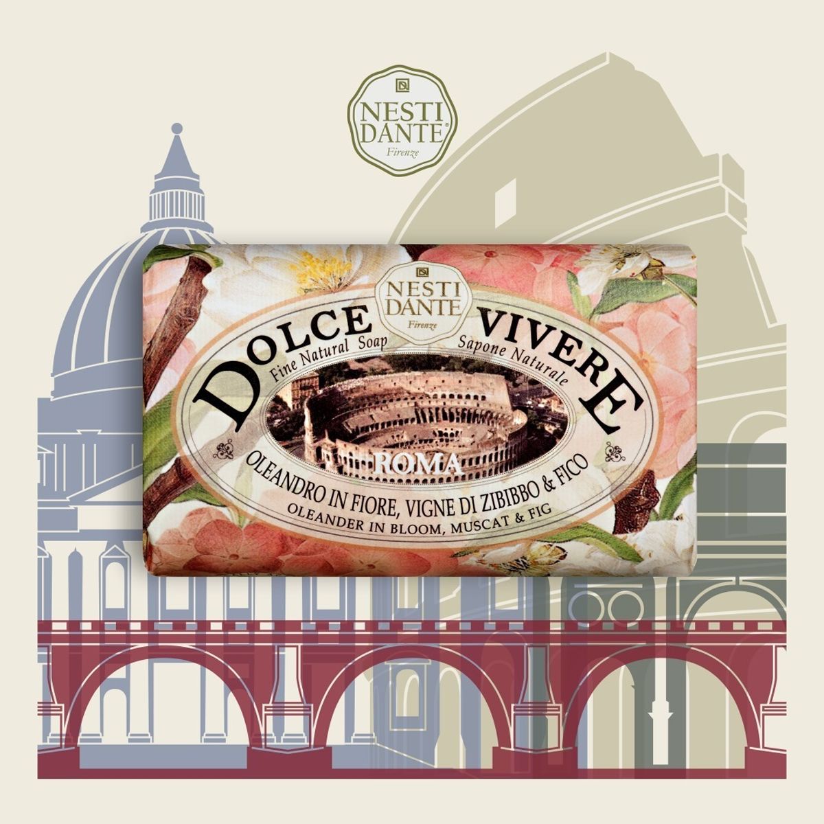 Mydło Nesti Dante Dolce Vivere Roma 250gr.