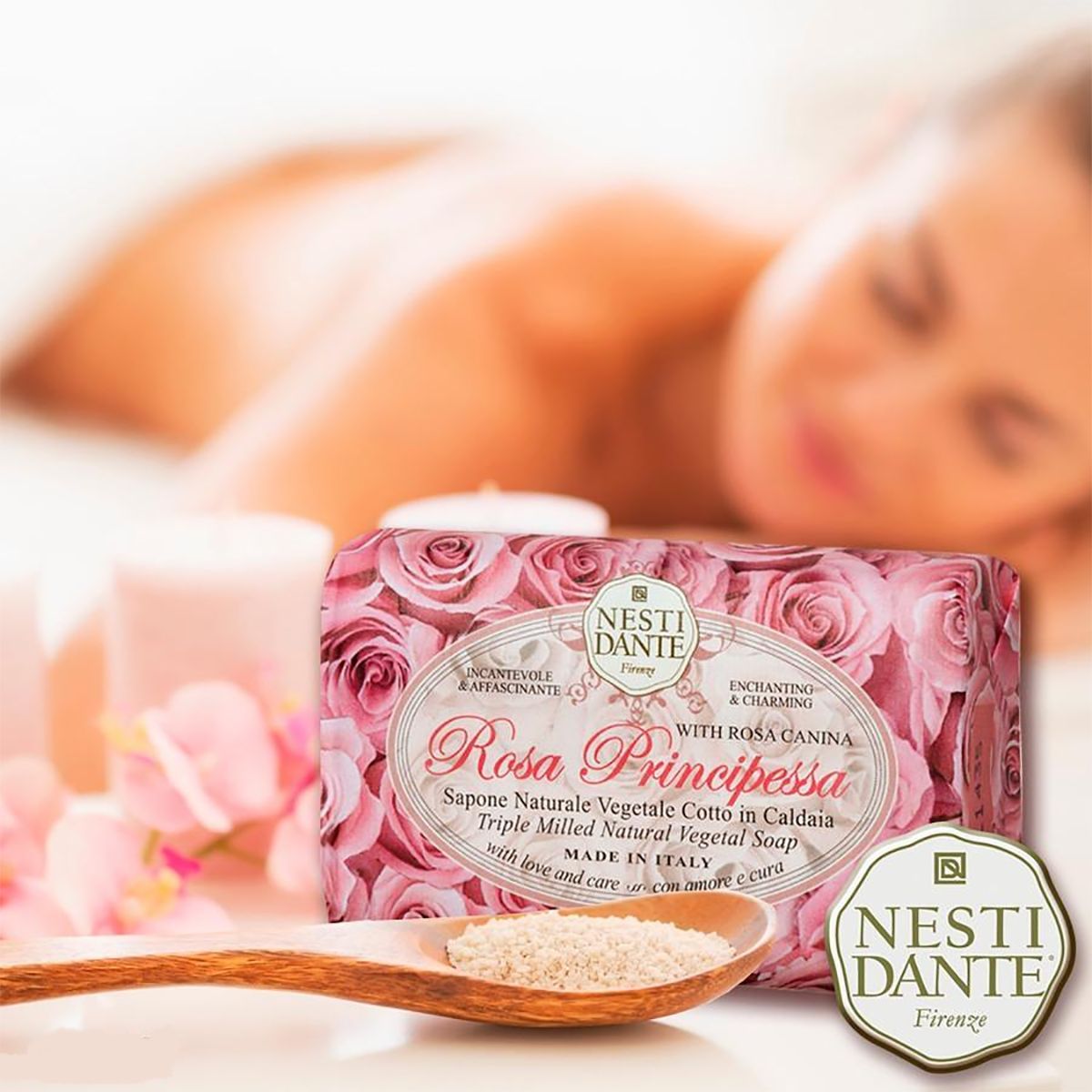 Mydło Nesti Dante Rosa Prinsensa 150gr.