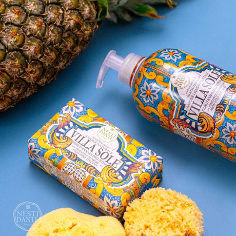 Nesti dante villa sole fiori d' ananas dell 'etna pompa do mydła 500ml
