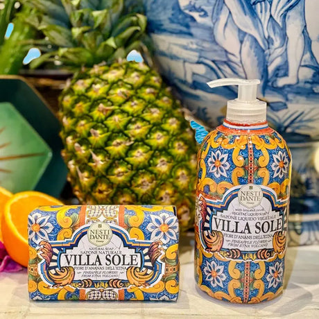 Nesti dante villa sole fiori d' ananas dell 'etna pompa do mydła 500ml
