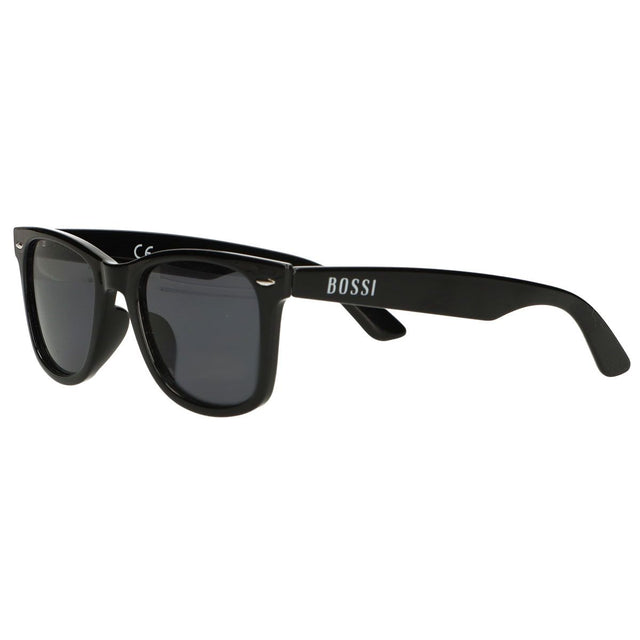 Spectrum polarized zonnebril vierkant zwart smoke heren