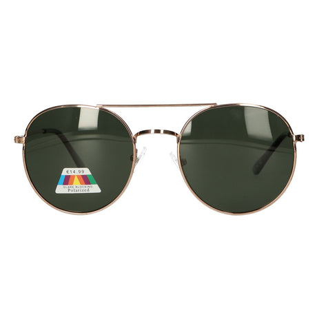 Spolaryzowane okulary przeciwsłoneczne Spectrum Pilot z zielonego szkła, unisex