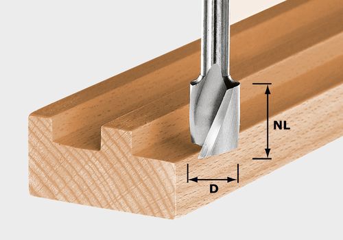 Akcesoria Festool hs spi s8 d14 20 spiralny frez do wpustów | 490948
