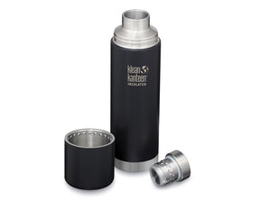 Butelka termosowa Klean Kanteen tk pro - łupkowa czarna - 1000ml