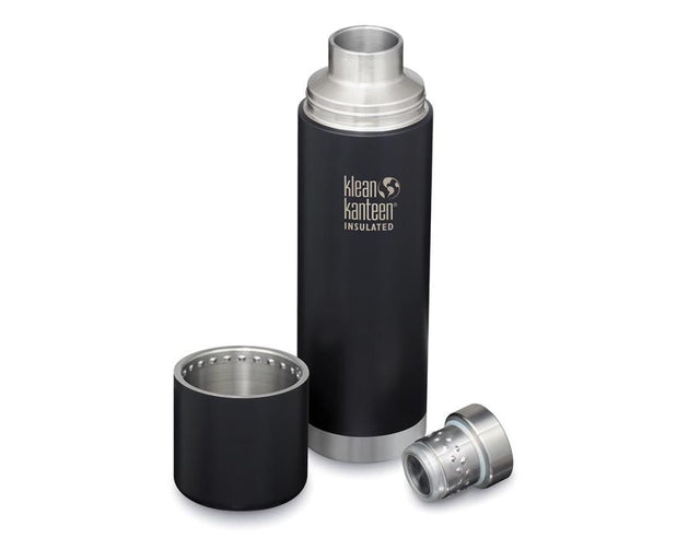 Butelka termosowa Klean Kanteen tk pro - łupkowa czarna - 1000ml