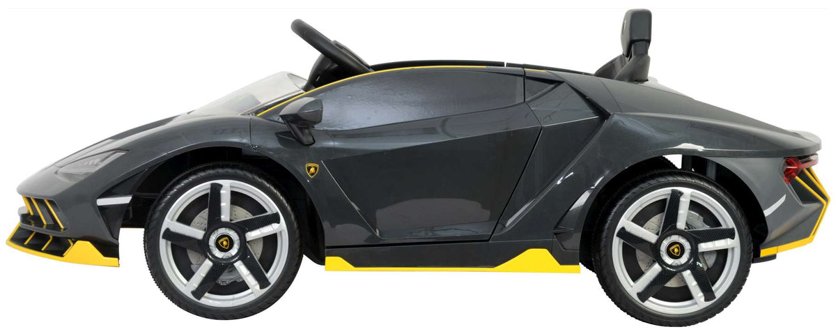 Lamborghini Centenario Grey Electric Car z pilotem 12 woltów