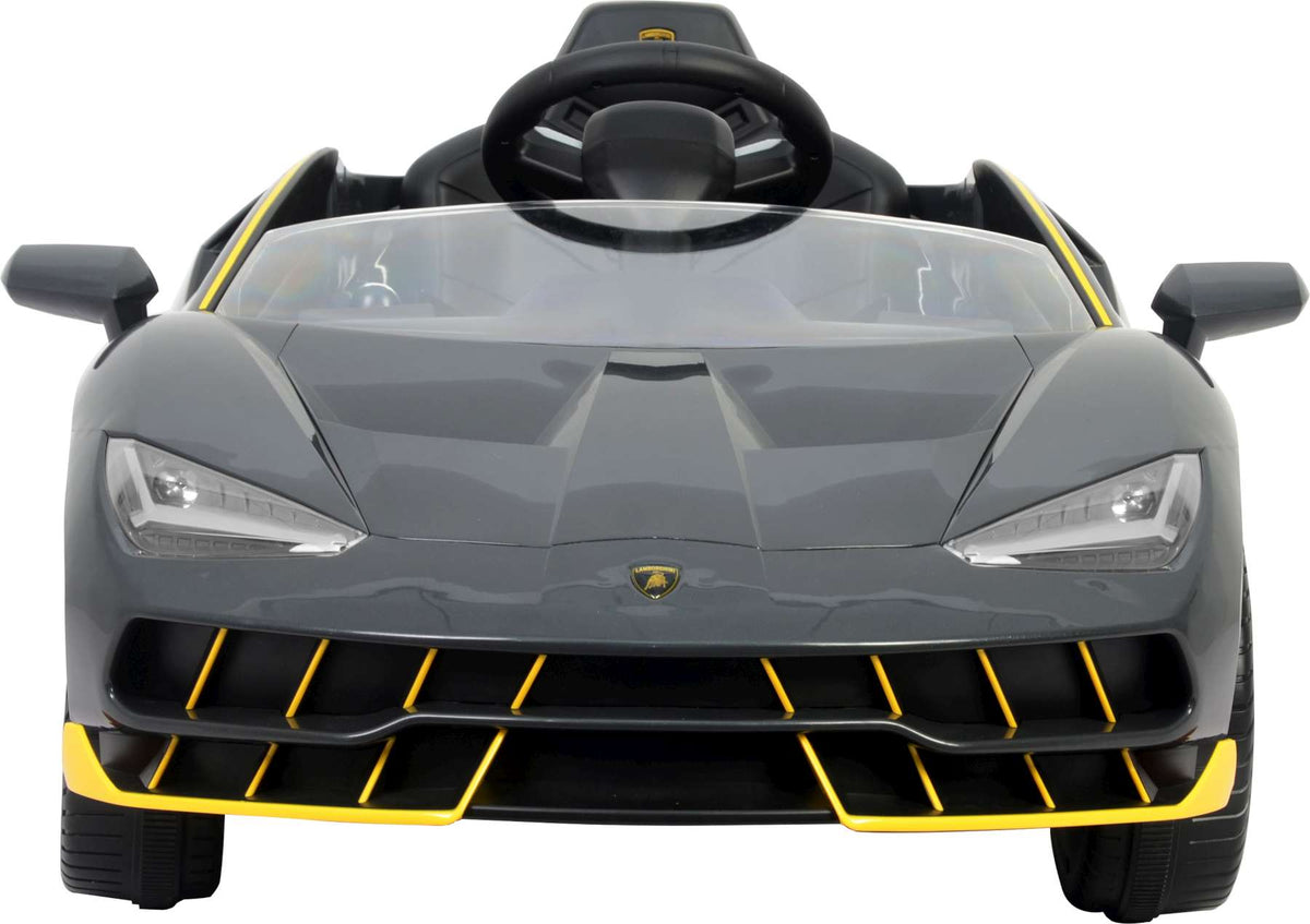 Lamborghini Centenario Grey Electric Car z pilotem 12 woltów