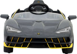 Lamborghini Centenario Grey Electric Car z pilotem 12 woltów