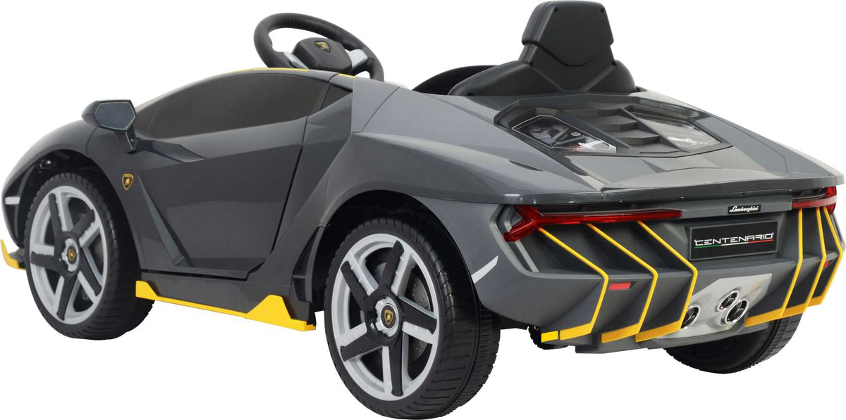Lamborghini Centenario Grey Electric Car z pilotem 12 woltów