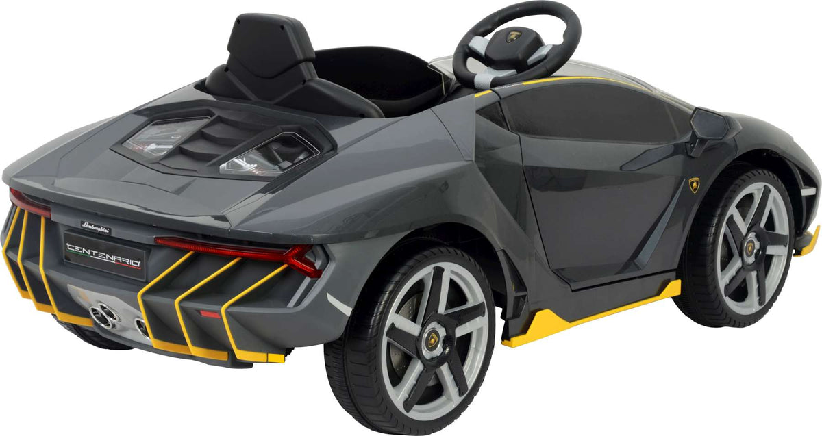 Lamborghini Centenario Grey Electric Car z pilotem 12 woltów