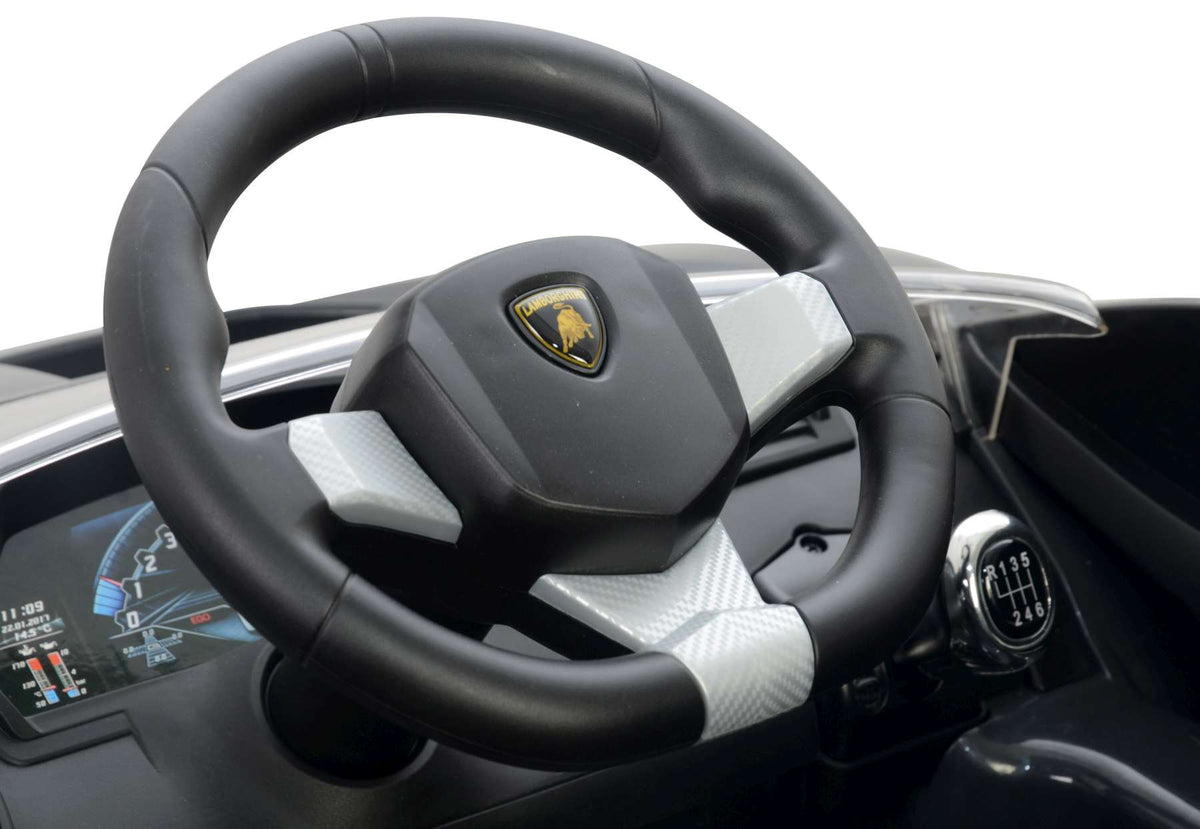 Lamborghini Centenario Grey Electric Car z pilotem 12 woltów