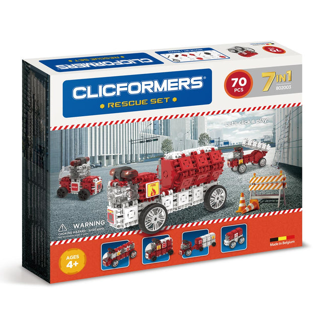 Clicformers - Zestaw brygady strażackiej