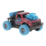 Samochód tarcia z blokiem silnika