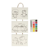 Peppa Pig 3 Mini Canvas (z pędzlem i farbą)