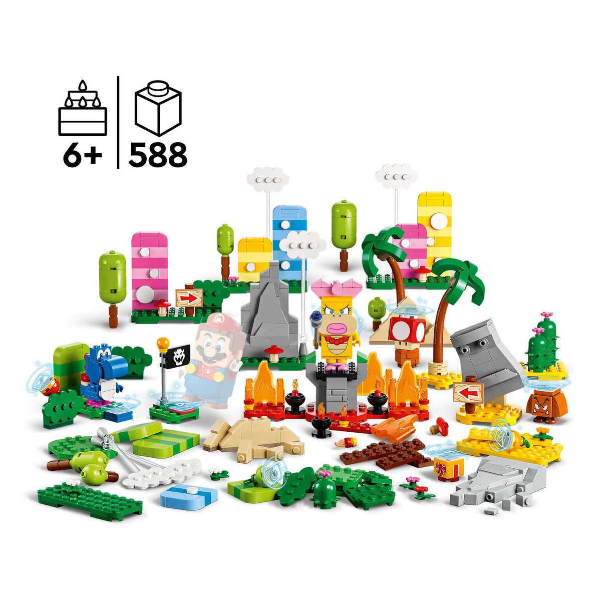 Lego Lego Super Mario 71418 Makers Zestaw: Creative Toolbox