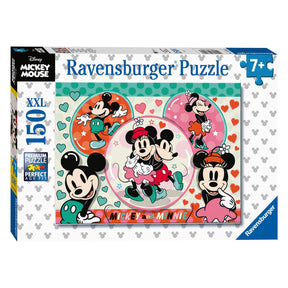 Ravensburger Droompaar Mickey Minnie nogi puzzle, 150st. Xxl