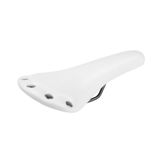 M-Wave Saddle White. imitacja skóry. 278 x 153 mm, (opakowanie warsztatowe)