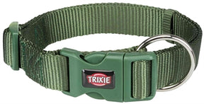 Trixie kołnierz psa premium leśny zielony